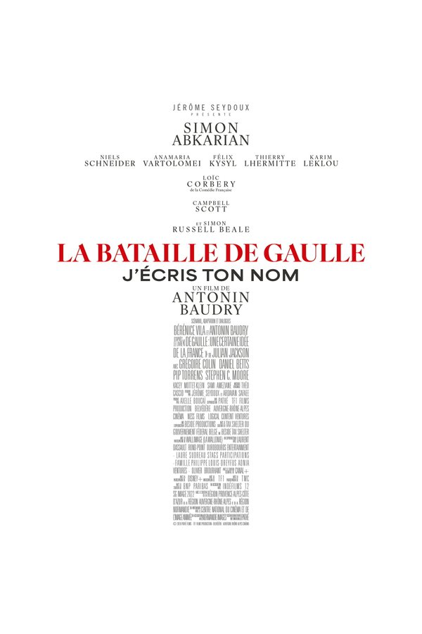 De Gaulle: Liberté poster