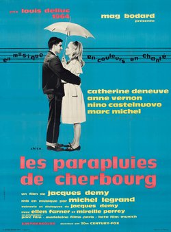 The Umbrellas of Cherbourg poster