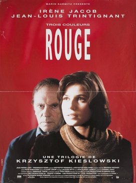 Three Colours: Red poster